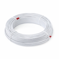 Провод ШВВП 2х0,5 Плоский в декоративной оплетке "Царский Стиль" RS-42-60, серебро